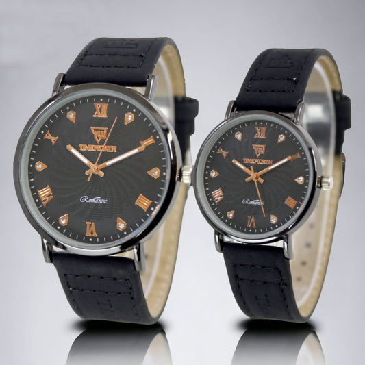 Leather Watch For Couple